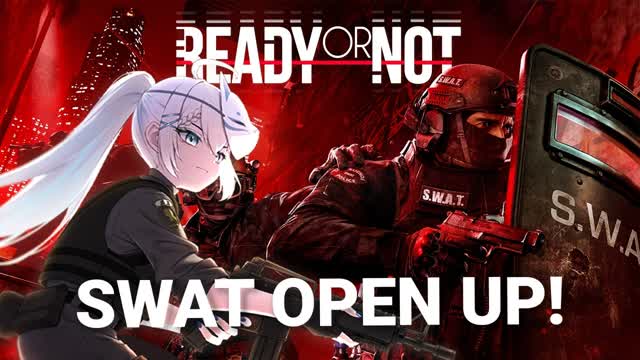 #readyornot SWAT OPEN UP「魅娅Meaz Live」#fyp #stream #gaming #justchatting